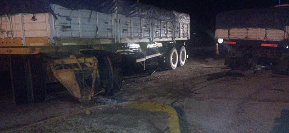 SUSTO Y DESPISTE DE UN CAMIÓN DURANTE LA&nbsp;MADRUGADA