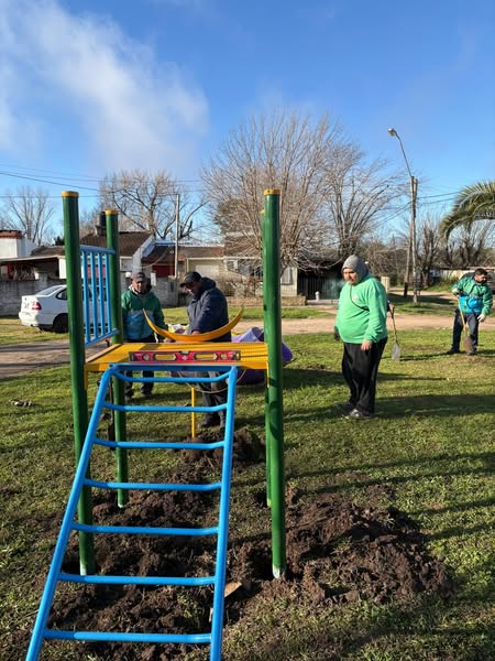 MÁS JUEGOS Y MEJORAS EN LAS PLAZAS DE&nbsp;BRANDSEN