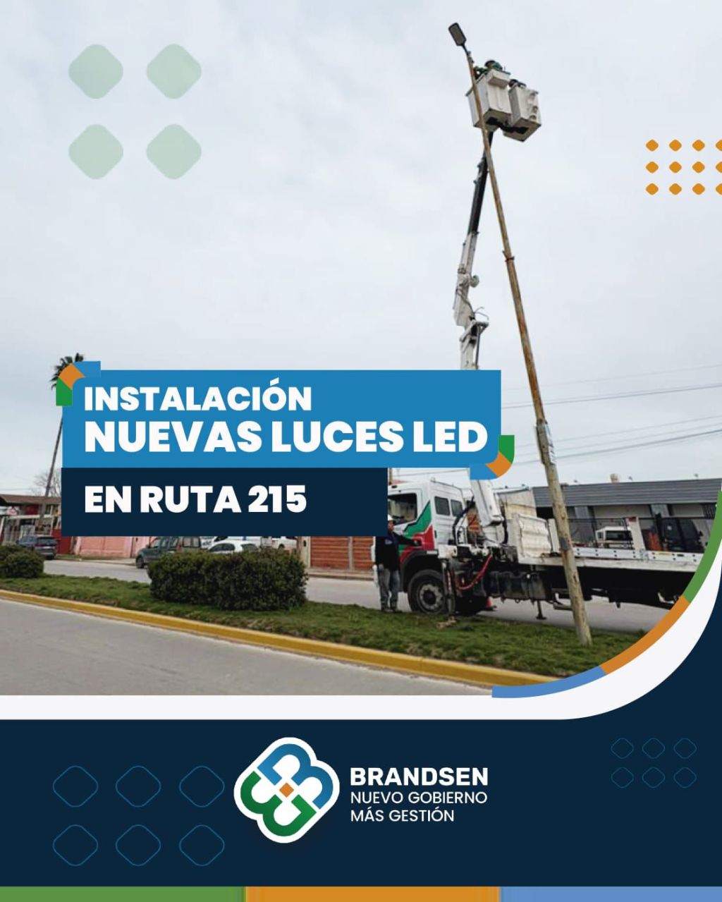 RECAMBIO DE LUMINARIAS EN LA RUTA&nbsp;215