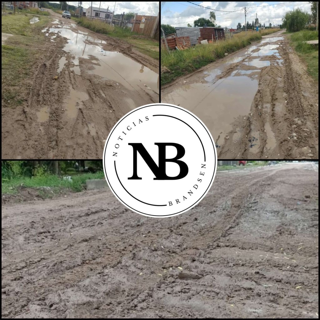 LLUVIA, BARRO, Y CALLES EN MAL&nbsp;ESTADO.