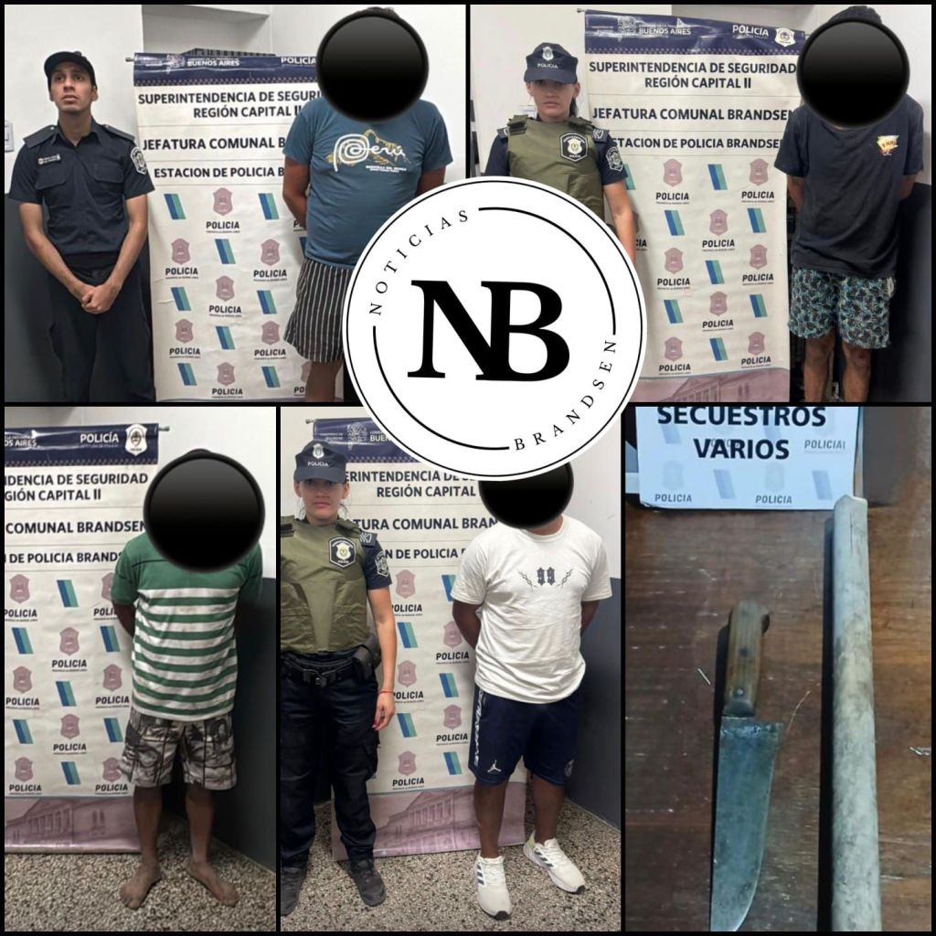 DISCUTIERON Y SE PELEARON ENTRE SÍ EN BARRIO LA DOLLY. QUEDARON APREHENDIDOS