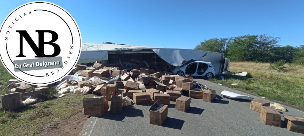 GRAL. BELGRANO: ACCIDENTE EN RUTA 41 Y DESVÍAN EL TRÁNSITO POR RUTA&nbsp;215