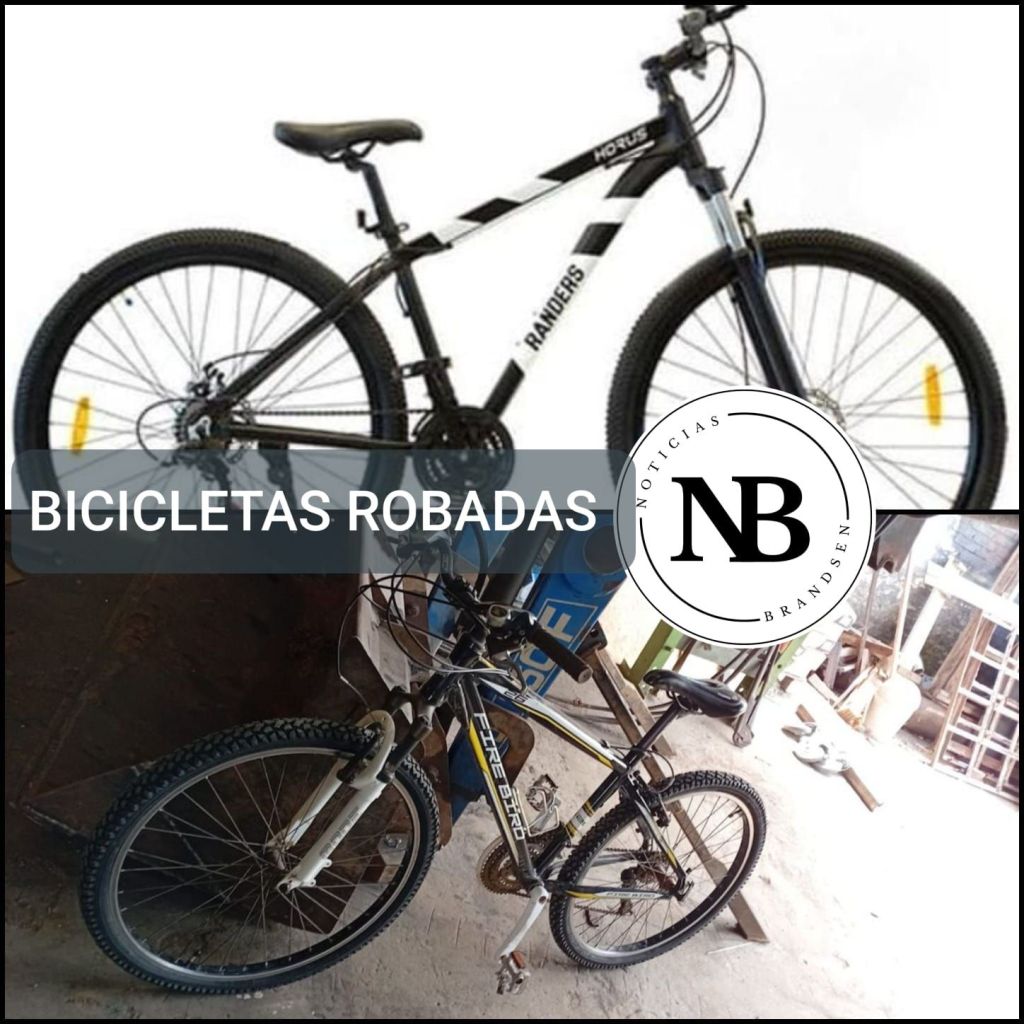 ROBARON DOS BICICLETAS EN LAS MANDARINAS