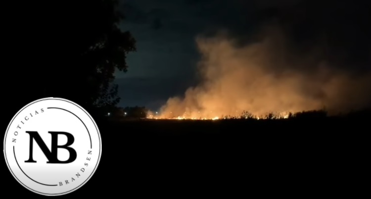 INCENDIO EN LA LOCALIDAD DE&nbsp;GOMEZ