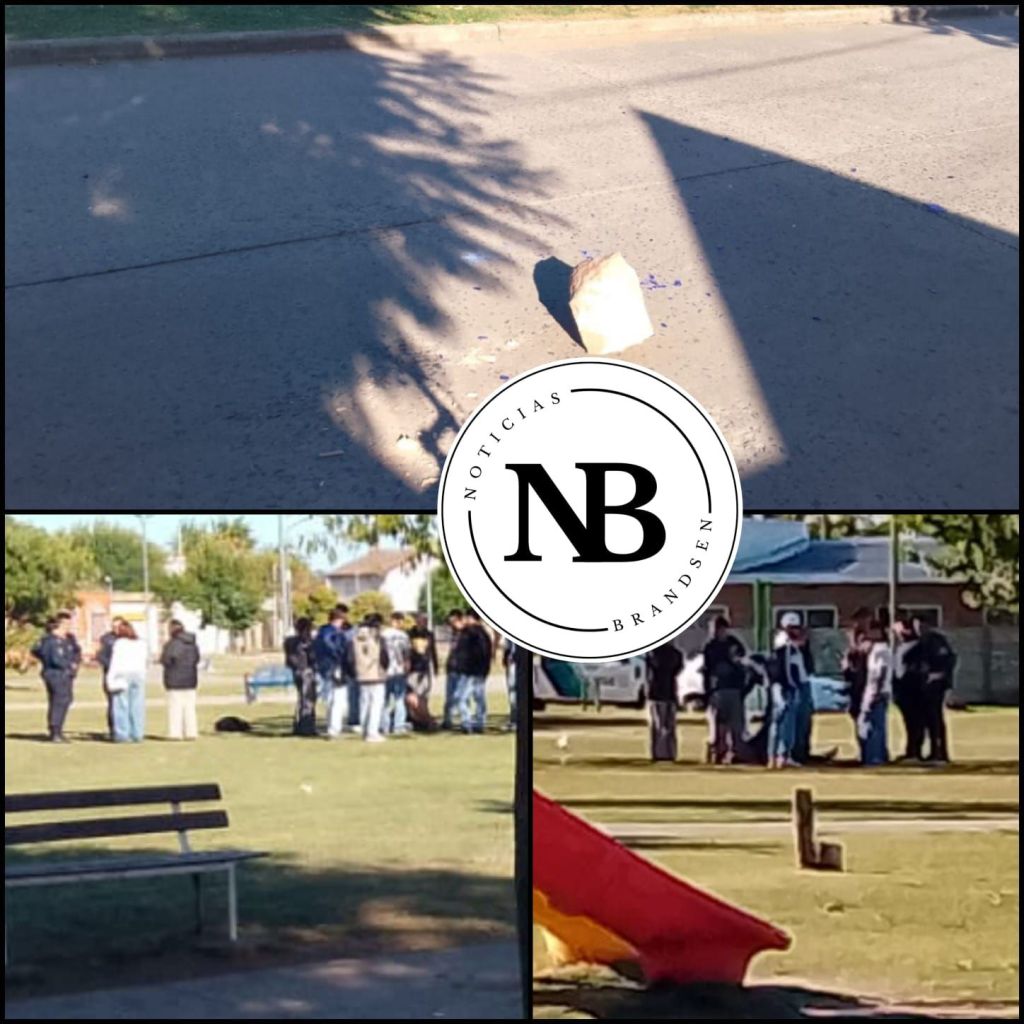 MÚSICA FUERTE Y PELEA ENTRE ADOLESCENTES EN LA PLAZA DE LAS&nbsp;MANDARINAS