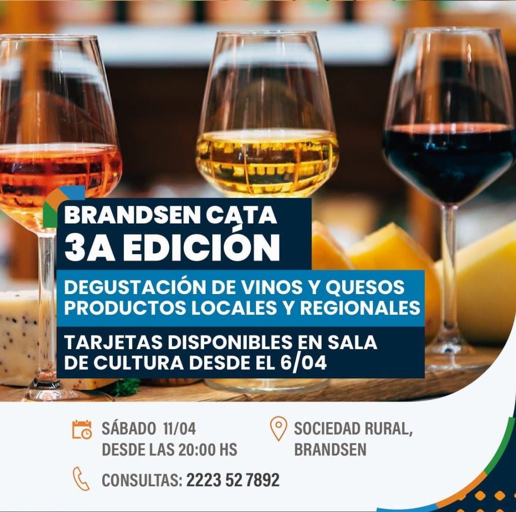 SE REALIZARÁ LA TERCERA EDICIÓN DE «BRANDSEN&nbsp;CATA