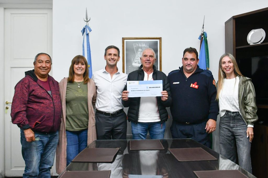 EL CUERPO DE BOMBEROS RECIBIRÁ UN SUBSIDIO DE 200 MILLONES DE PESOS