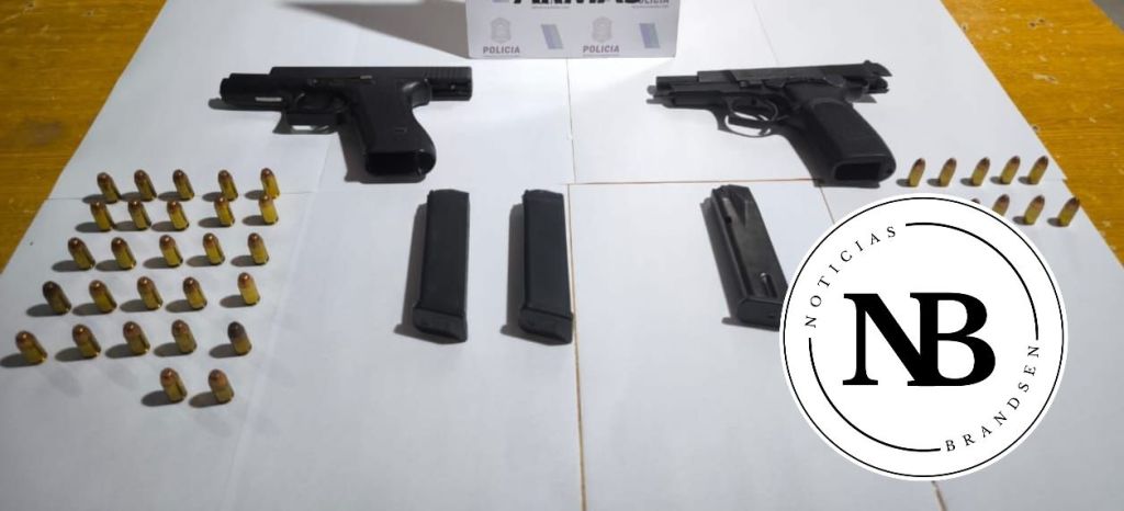 LO DENUNCIARON POR VIOLENCIA FAMILIAR Y LE ENCONTRARON ARMAS DE FUEGO