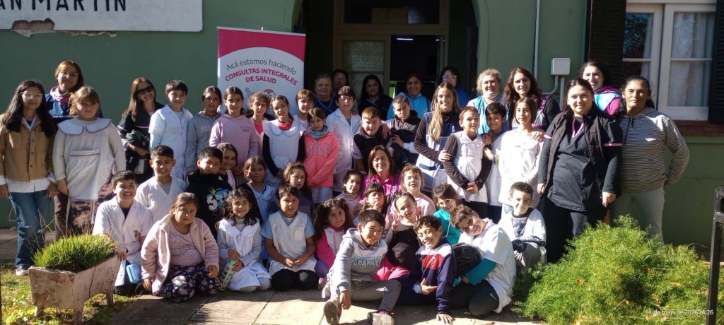 SE REALIZÓ UN OPERATIVO DE SALUD ESCOLAR EN LA ESCUELA N°4 DE ALTAMIRANO