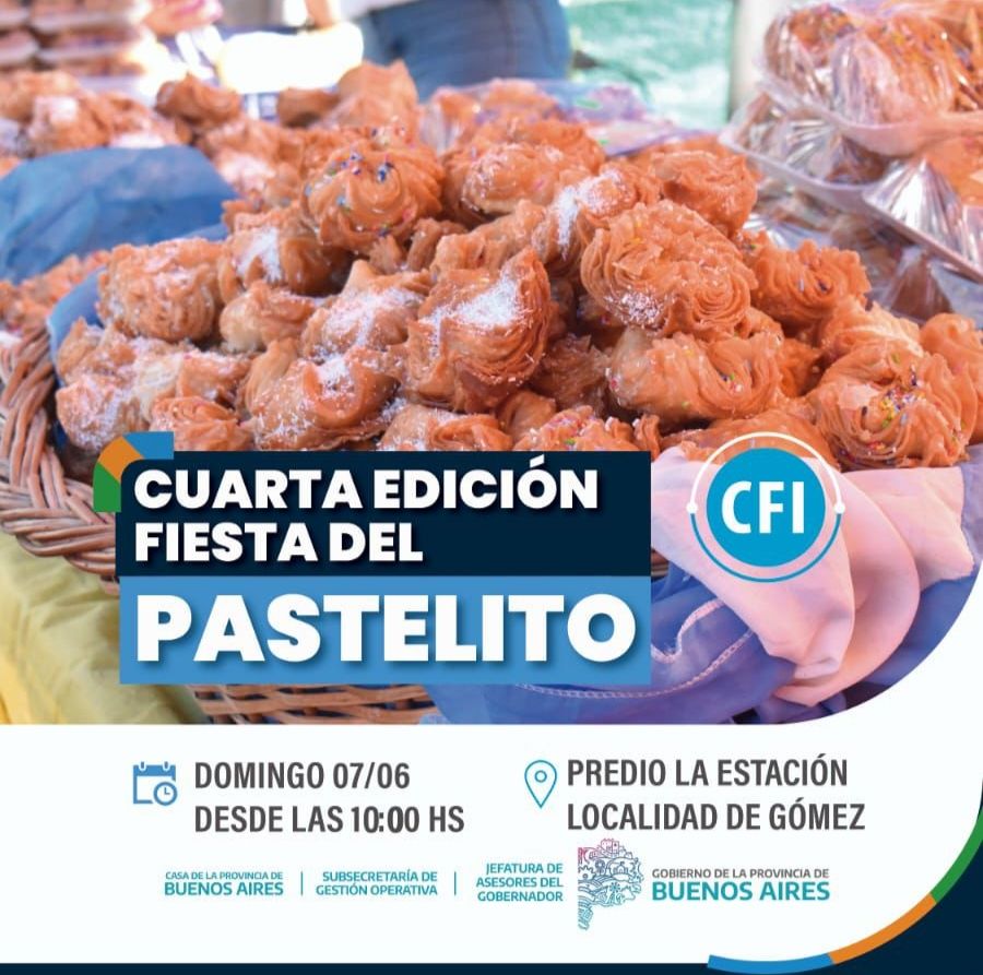 GÓMEZ CELEBRA LA 4ª FIESTA DEL PASTELITO
