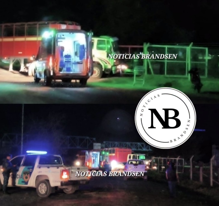 ACCIDENTE ENTRE UN CAMIÓN Y UN AUTO FRENTE A LA&nbsp;RURAL