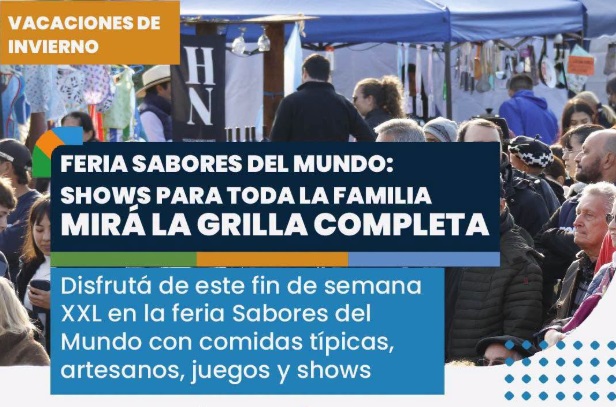 LA FERIA «SABORES DEL MUNDO» OFRECERÁ TRES JORNADAS DE ESPECTÁCULOS GRATUITOS EN LA PLAZA PRINCIPAL