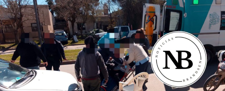 ACCIDENTE ENTRE UN CAMIÓN Y UNA BICICLETA