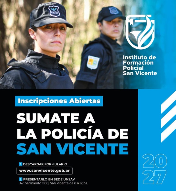 OPORTUNIDAD PARA FORMAR PARTE DE LA FUERZA