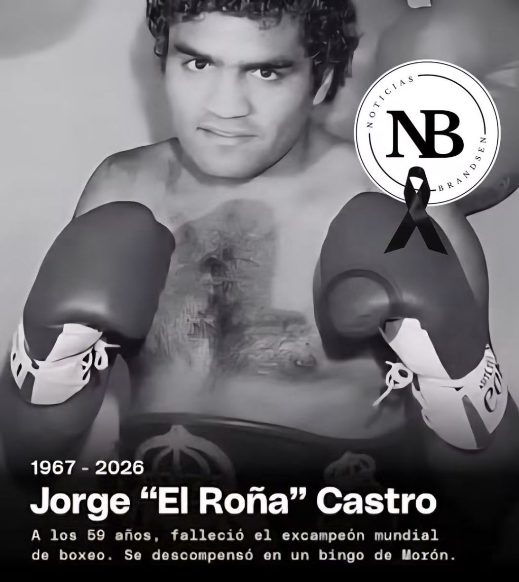 DOLOR NACIONAL: MURIÓ JORGE «EL ROÑA»&nbsp;CASTRO