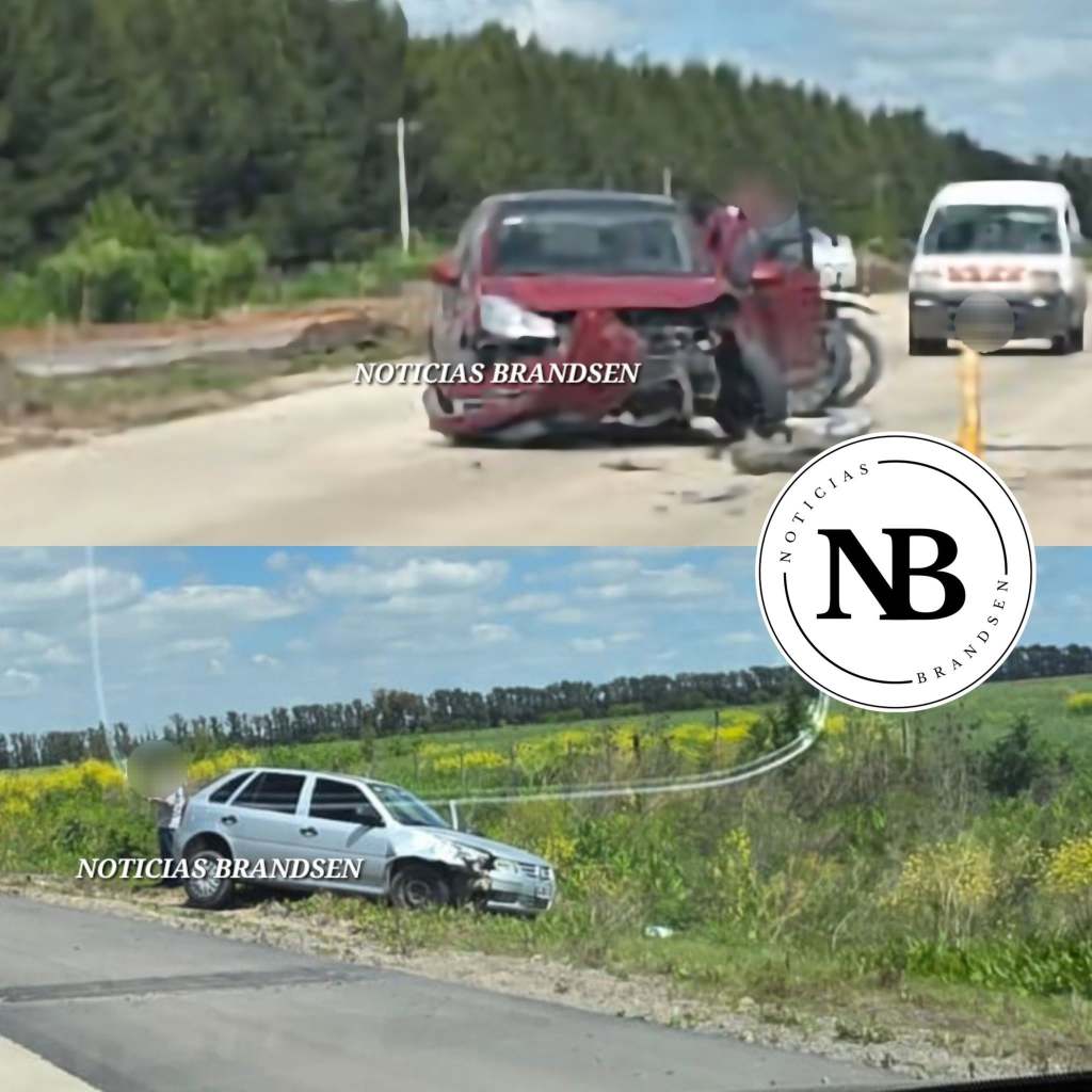 BRANDSEN ACCIDENTE EN RUTA 215
