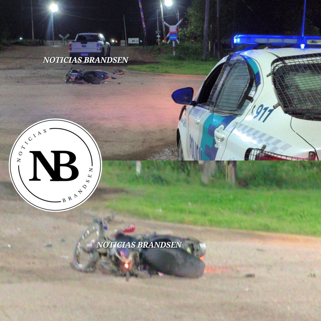 FUERTE ACCIDENTE EN BELGRANO E ITUZAINGÓ. UN MOTOCICLISTA TRASLADADO AL&nbsp;HOSPITAL