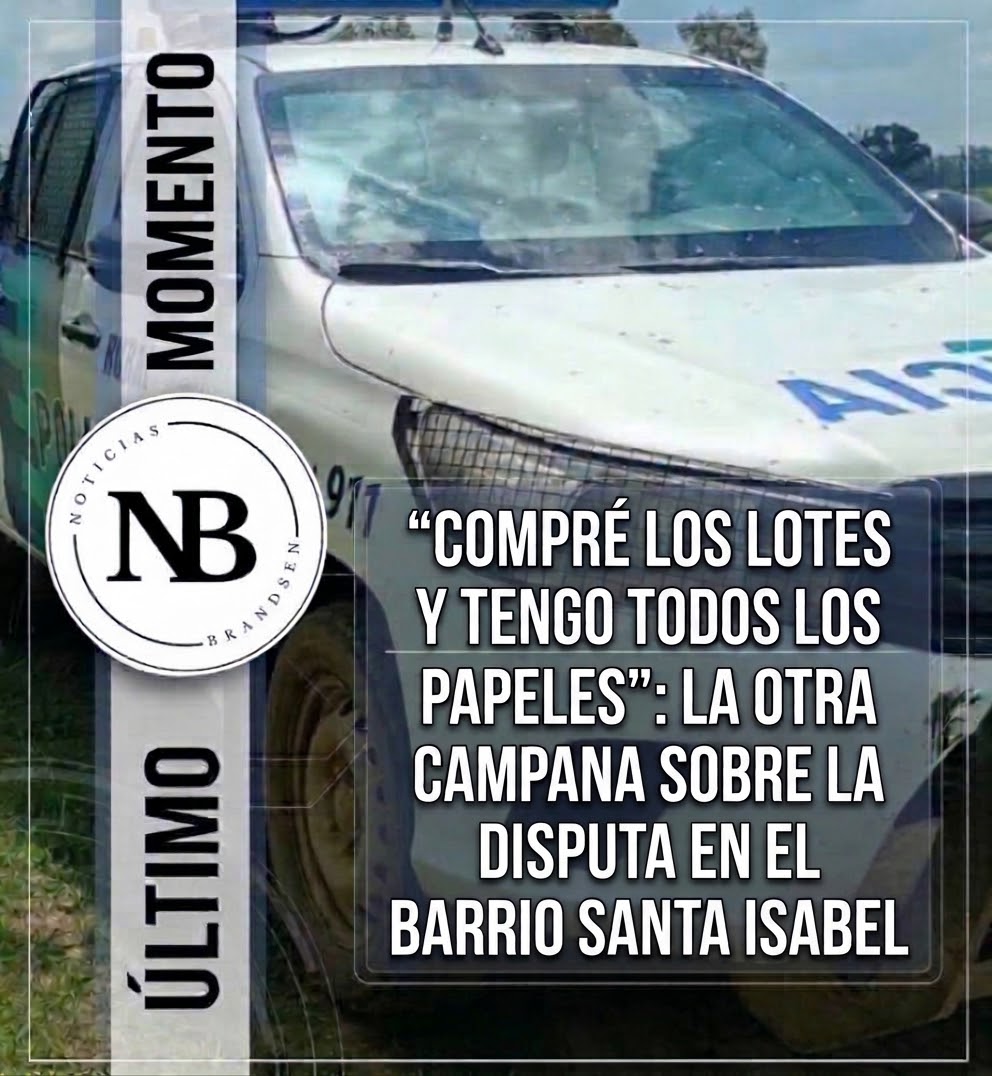 DISPUTA DE TERRENOS EN BARRIO SANTA ISABEL: LA OTRA PARTE RESPONDIÓ, ASEGURA TENER DOCUMENTACIÓN Y NEGÓ LAS&nbsp;AMENAZAS
