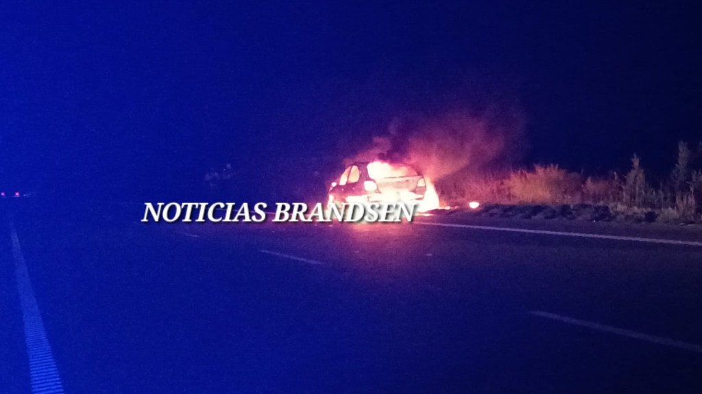 INCENDIO DE VEHÍCULO EN RUTA 29